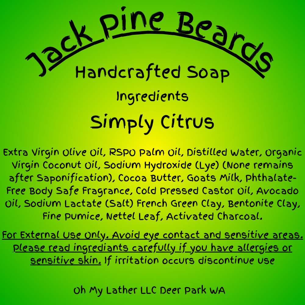 Simply Citrus Handcrafted Soap