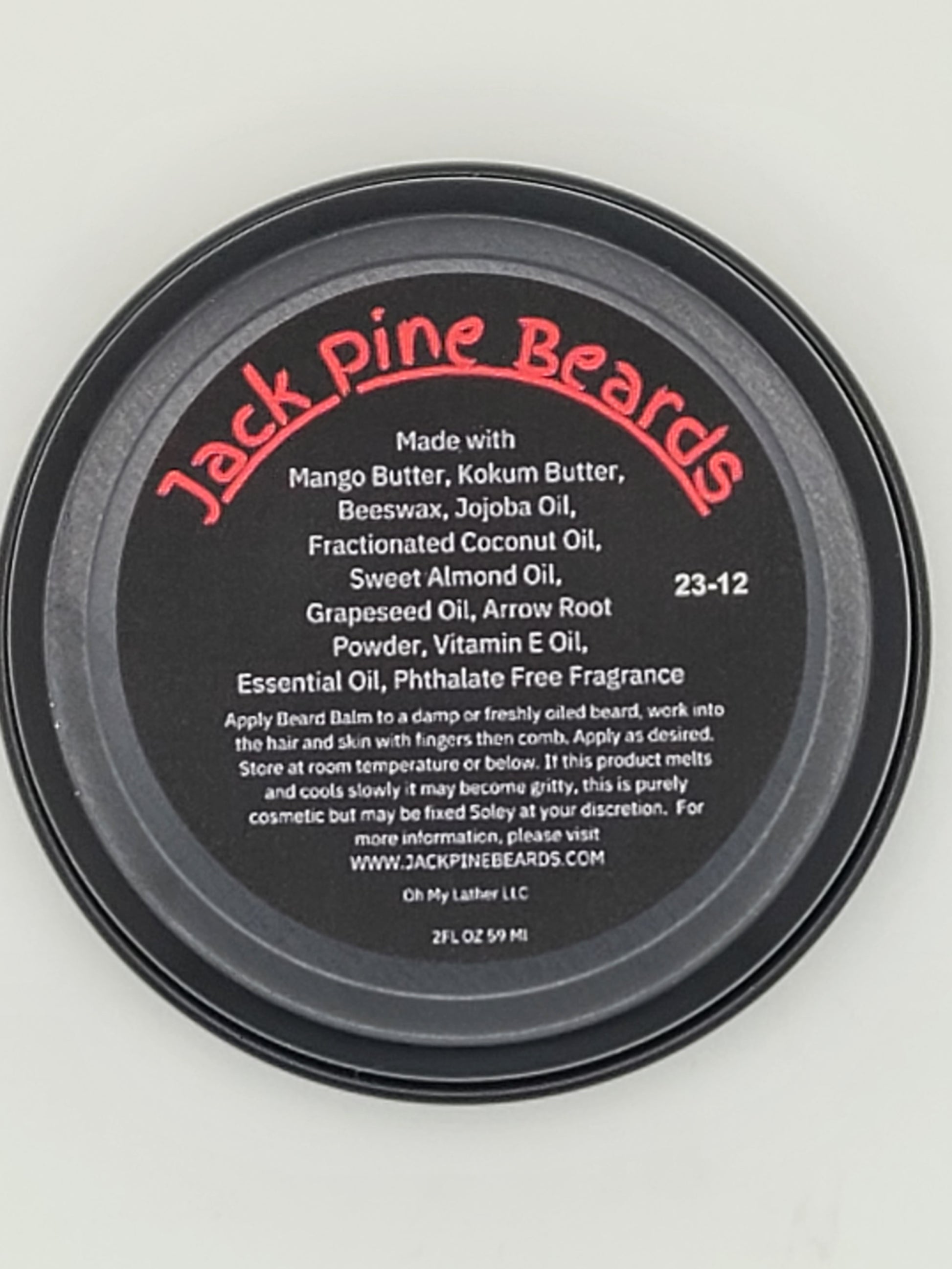 Simply Citrus Beard Balm Ingredients