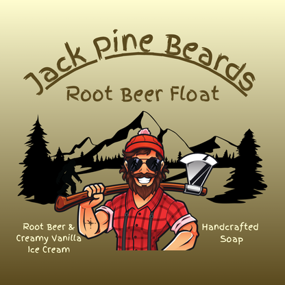 Root Beer Float Hand Crafted Soap